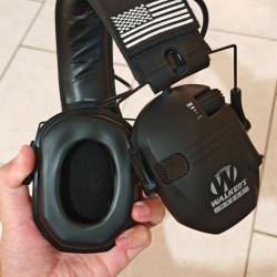 Casque antibruit electronique Walker's Razor Slim Patriot Series