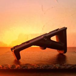 Poign&eacute;e tactique angulaire pour rail p&icirc;catinny NOIRE NEUVE MODELE RS OU AIRSOFT