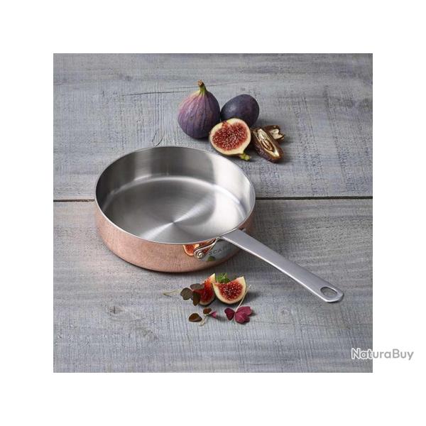 SCANPAN Maitre D' 77101600 - Mini sauteuse cuivre 16 cm, 0,75 L
