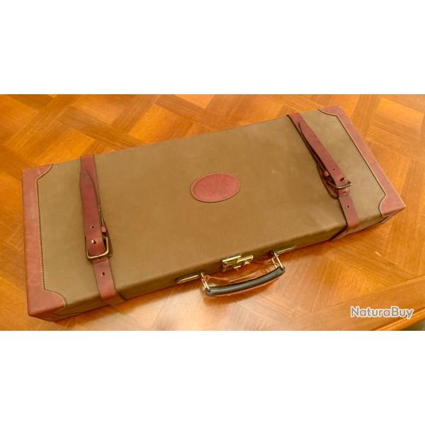 !!! Top Offre !!! Alexandre Mareuil valise cuir toile