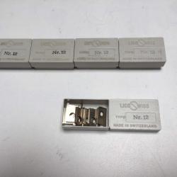 LicoSwiss n&deg;12 - Bo&icirc;te de 9 lames de rechange pour couteau de hachoir