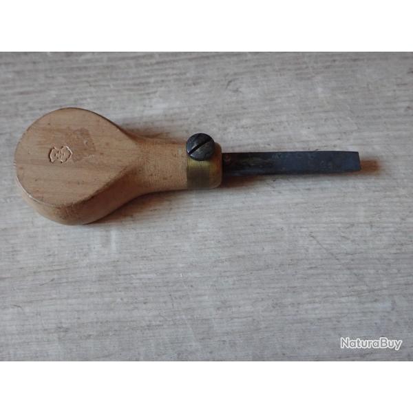 Outil r�glementaire pour entretien fusils suisses, d�montage. Tournevis pour Rubin ou Vetterli