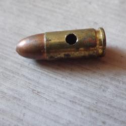1918 Cartouche, munitions, calibre 9 mm, neutralis&eacute;e.
