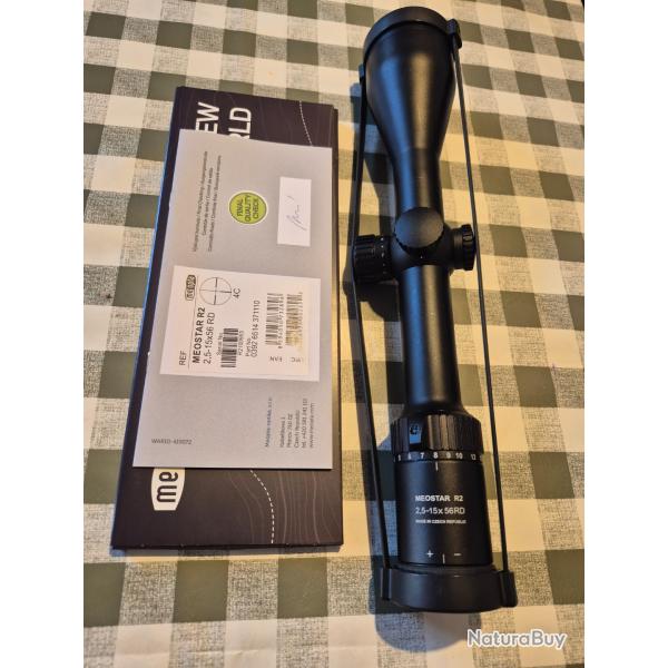 Lunette MEOPTA Meostar R 2  2,5/15 X 56( illuminee recticule  4 C )