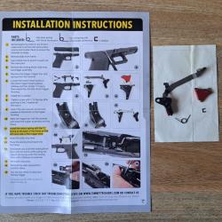 D&eacute;tente Timney Alpha Trigger Glock Gen 5 - 3 lbs