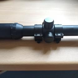 Lunette &eacute;lectro point 1-4x24 r&eacute;ticule lumineux