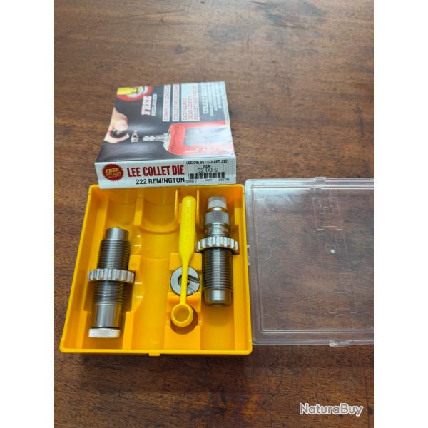 Jeux d'outils lee collet Die 222 Remington
