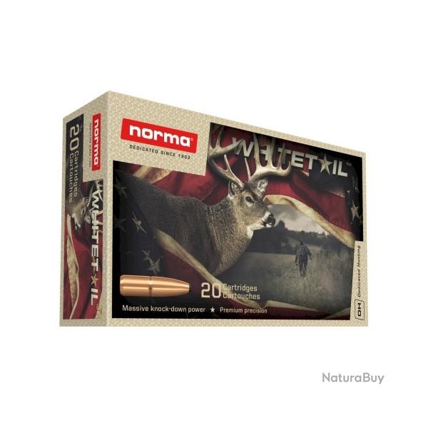 LOT DE 40 MUNITIONS NORMA WHITETAIL CAL 300 WIN MAG 180GR