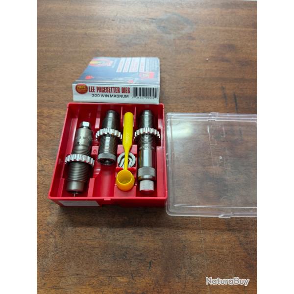 Jeux d'outils lee pacesetter dies 300 win mag