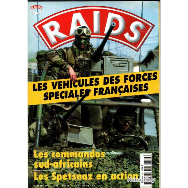 raids 149 spetsnatz 45, surblindages isra�liens, commandos sud africains, forces arm�es roumaines