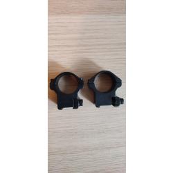 Lot de colliers diam 30 pour rail de 11mn