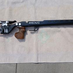 Crosse Alu Anschutz Precise 1918 poign&eacute;e noyer