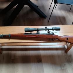 Mauser K98K Isra&euml;lien 7,62 OTAN - Montage pivotant &agrave; crochet / d&eacute;montage rapide