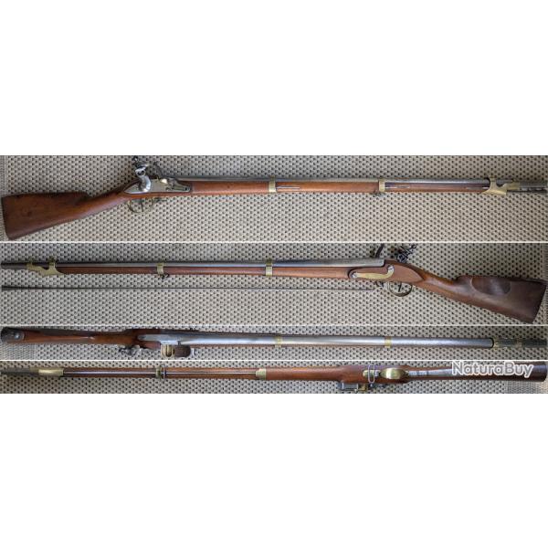 Fusil Silex Lisse France 1822 Dragon (Mre Rle Mutzig - 1827)