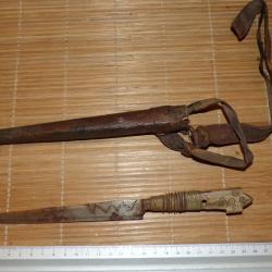 Couteau de chasse ancien &agrave; identifier