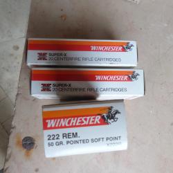 CARTOUCHES 222 REMINGTON