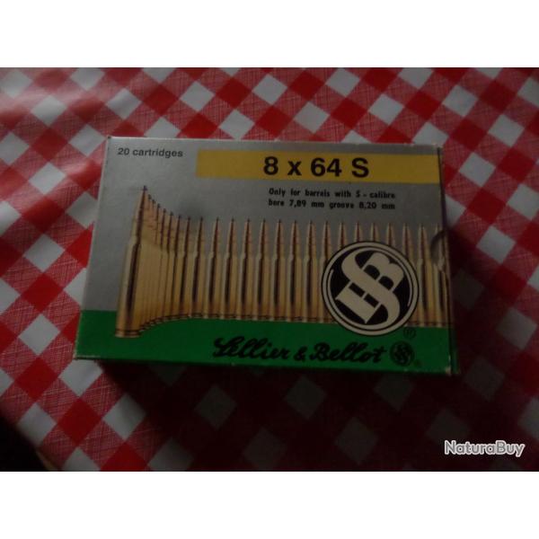cartouches 8x64 s