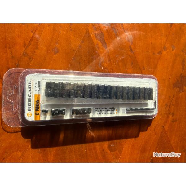 Rail picatinny acier Bergara 0 MOA Long Action pour embase remington 700 ( Bergara....