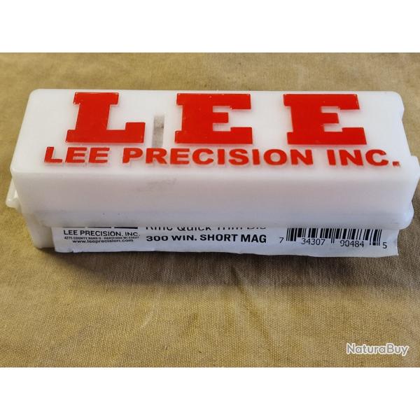 Outil raccourcisseur de douilles LEE QUICK TRIM DIE cal. 300WSM - HILMAR SUPER DESTOCK !!!