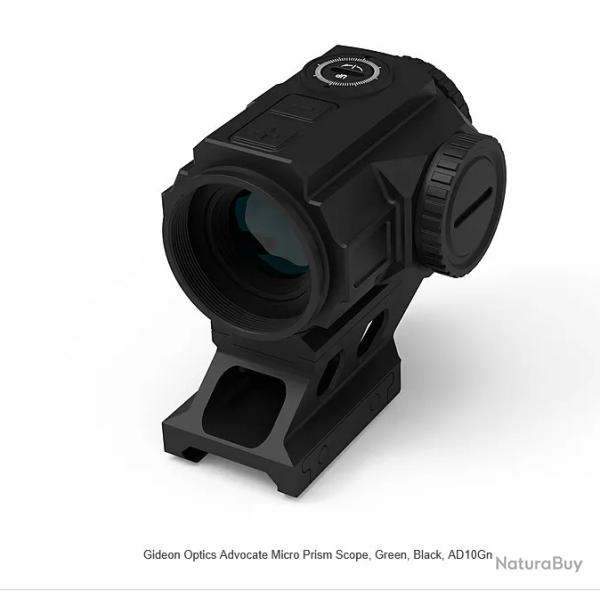 Gideon Optics Advocate AD10RD - Micro-Prisme 1x20 mm � r�ticule grav�