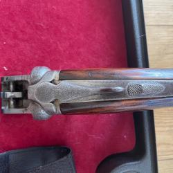 Fusil juxtapos&eacute; Chapuis progress cal 20/76 bois grade 4
