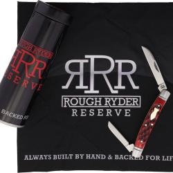 Couteau Rough Rider Reserve Congress 2 Lames Lame Acier D2 Manche Os Cerf&eacute; Slip Joint RRR044