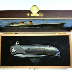 COFFRET COUTEAU SOUVENIR DU TITANIC