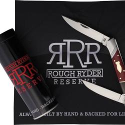 Couteau Rough Rider Reserve 2 Lames Lame Acier D2 Manche Micarta Slip Joint RRR043