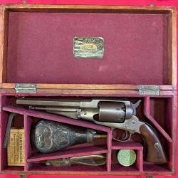 Revolver PIETTA type Remington "NEW NAVY" cal.36 en coffret (199)