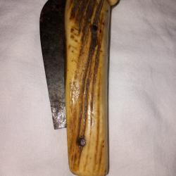 ANCIEN COUTEAU SERPETTE