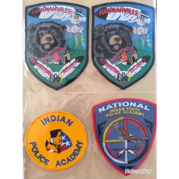 LOT �CUSSONS US POLICE AM�RINDIENNE N�2