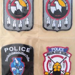 LOT &Eacute;CUSSONS US POLICE AM&Eacute;RINDIENNE N&deg;3