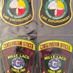 LOT &Eacute;CUSSONS US POLICE AM&Eacute;RINDIENNE N&deg;4