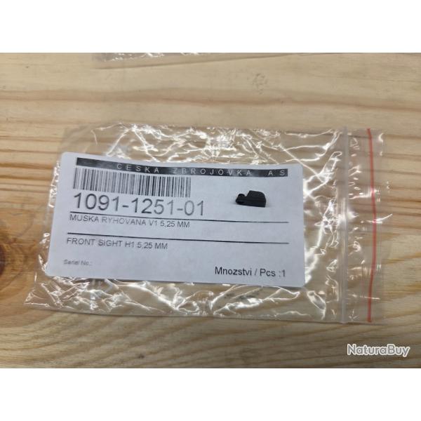 GUIDON ACIER CZ 5.25mm ref 1091-1251-01