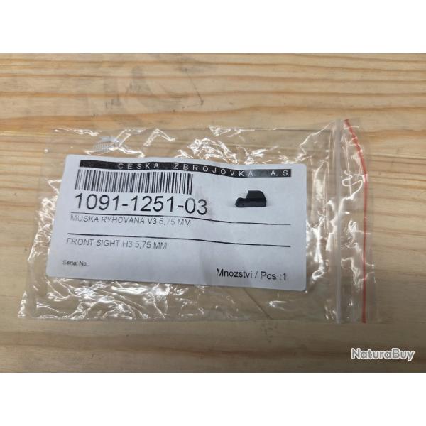 GUIDON ACIER CZ 5.75mm ref 1091-1251-03