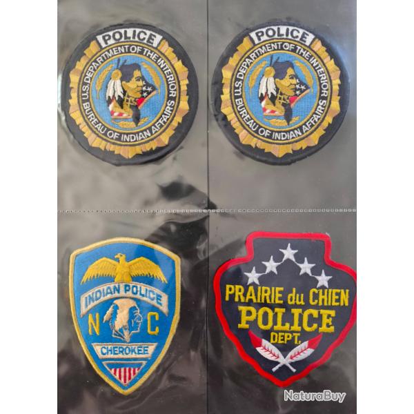 LOT �CUSSONS US POLICE AM�RINDIENNE N�5