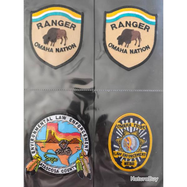 LOT �CUSSONS US POLICE AM�RINDIENNE N' 6