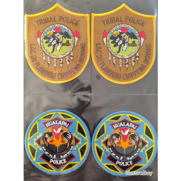 LOT �CUSSONS US POLICE AM�RINDIENNE N' 7