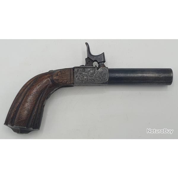Pistolet de poche ou de gousset - XIXe si�cle : 1830-1850.