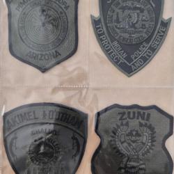 LOT &Eacute;CUSSONS US POLICE AM&Eacute;RINDIENNE N' 9