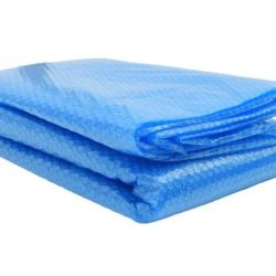 B&acirc;che piscine PE 300x200 cm bleue solaire thermique l&eacute;g&egrave;re