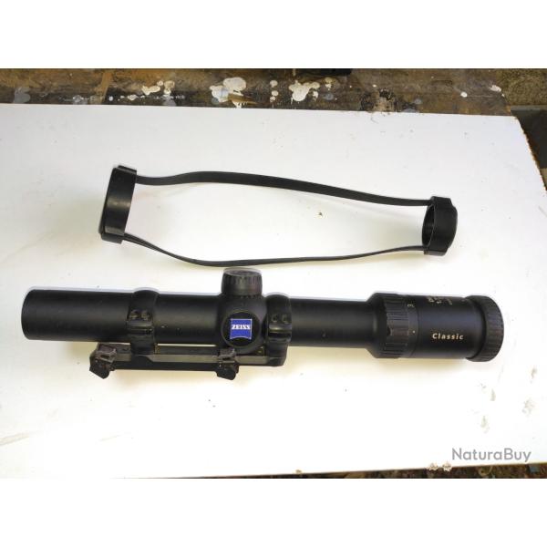 Lunette zeiss 1.1-4x24 avec Montage blaser