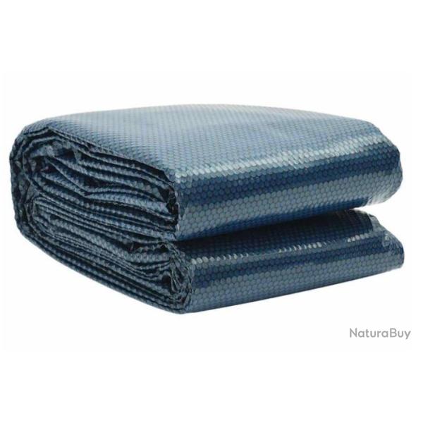 B�che piscine PE 300x200 cm black and blue solaire thermique l�g�re