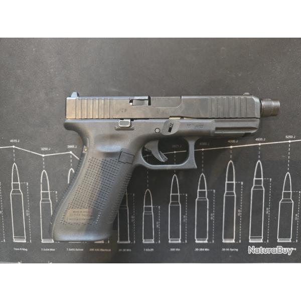 Pistolet GLOCK 45 MOS Gen5 FS Filet� cal.9x19