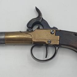 Pistolet de poche ou de gousset - XIXe si&egrave;cle : vers1850.