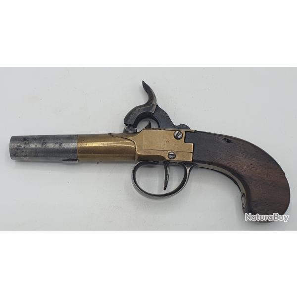 Pistolet de poche ou de gousset - XIXe si�cle : vers1850.