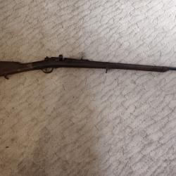 Fusil ancien &agrave; verrou, fin XIX? si&egrave;cle, &agrave; identifier, pour collection
