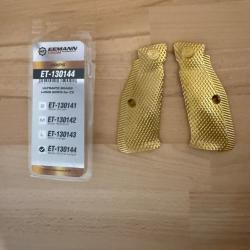 Plaquettes laiton EEMANN Tech longue grip CZ Shadow 2