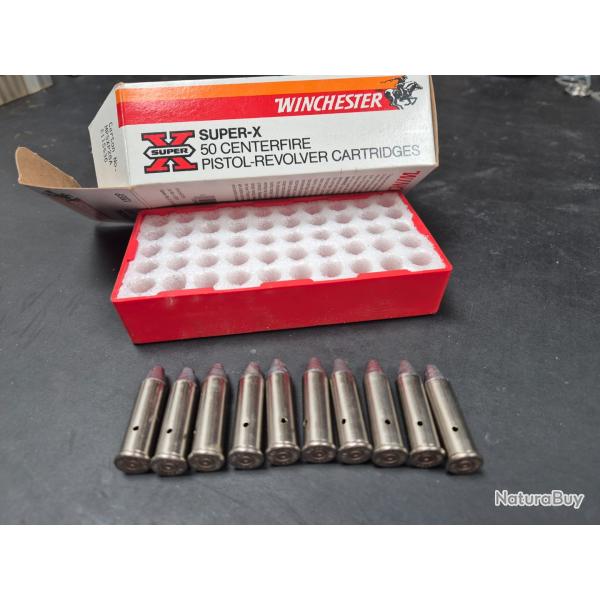 lot de 15 winchester 38 Sp�cial super X avec boite d'origine neutralis�es