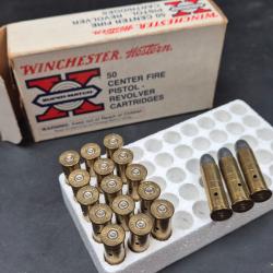 lot de 18 mun. 38 Sp winchester X super Match neutralis&eacute;